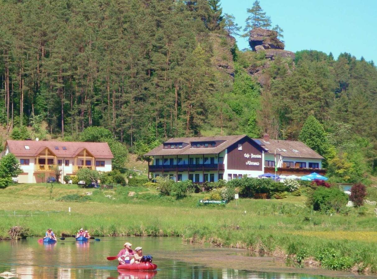 Café Pension Krems Waischenfeld Esterno foto